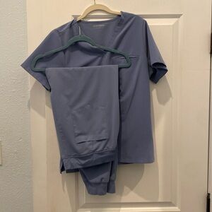 Large Mandala high waisted scrub set